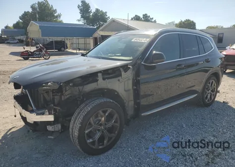 2022 BMW X3 Sdrive30I из США, поврежденный, VIN 5UX43DP07N9L83667